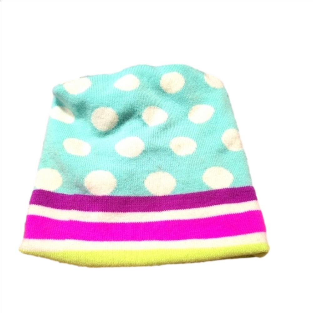 Athletech multicolored girl's winter hat size large/XL